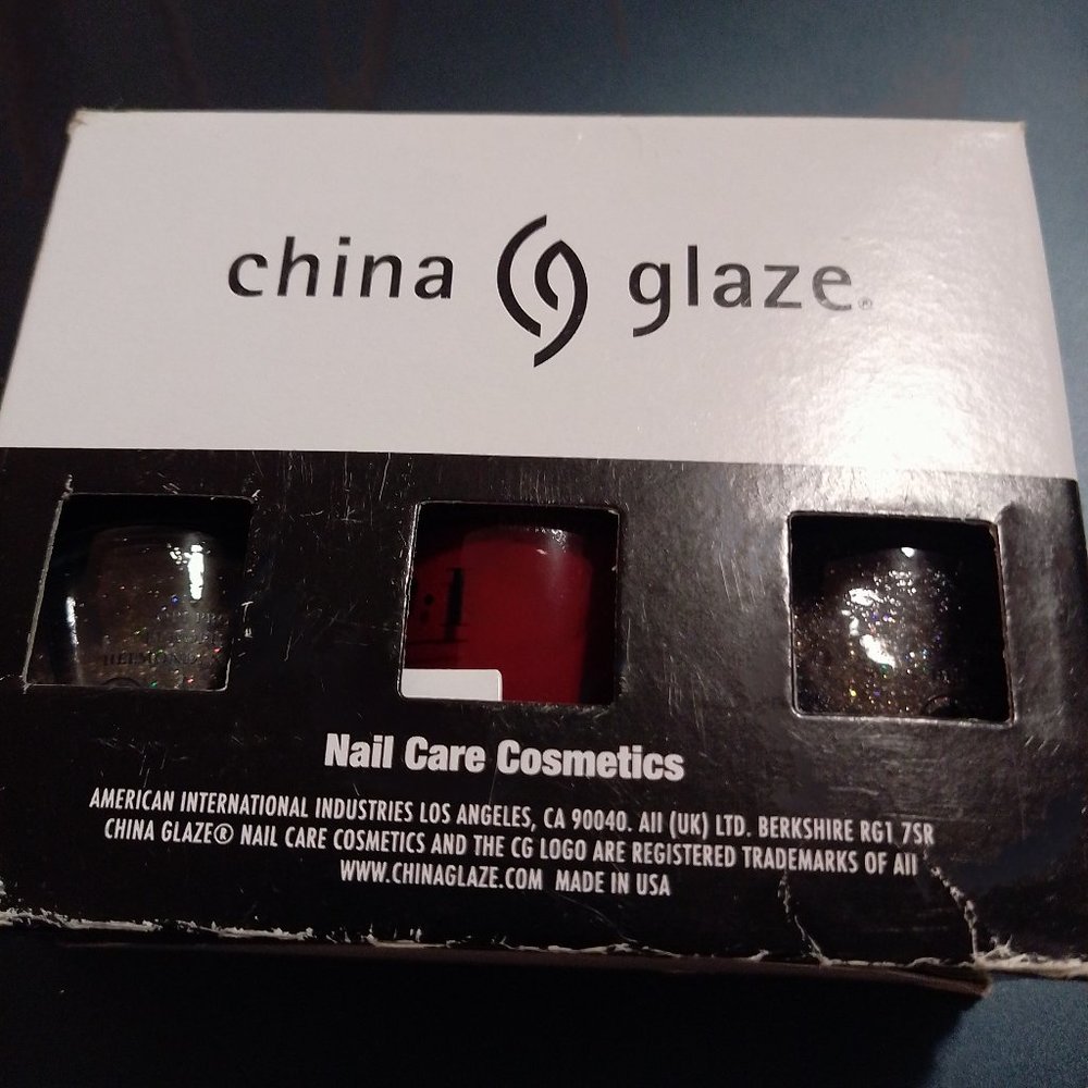 China Glaze 3 nail polish set